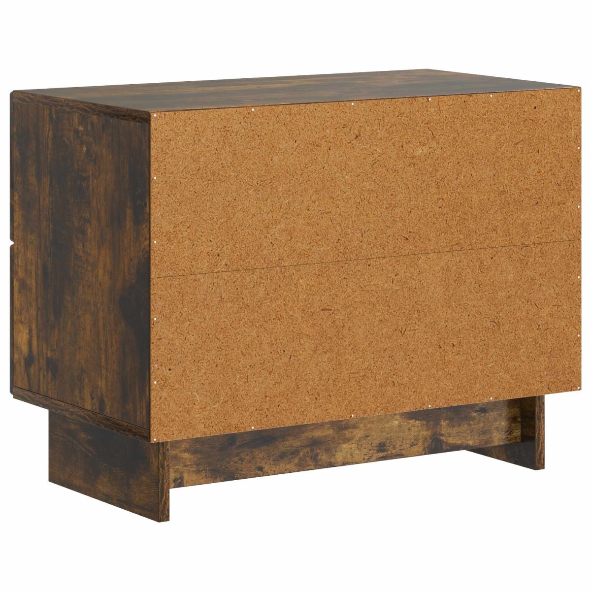 vidaXL Κομοδίνο Καπνισμένο Ξύλο Δρυός 62 x 34,5 x 47,5 εκ