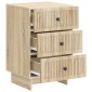 vidaXL Κομοδίνο Sonoma Δρυς 43 x 41 x 66,5 εκ. Επεξεργασμένο Ξύλο