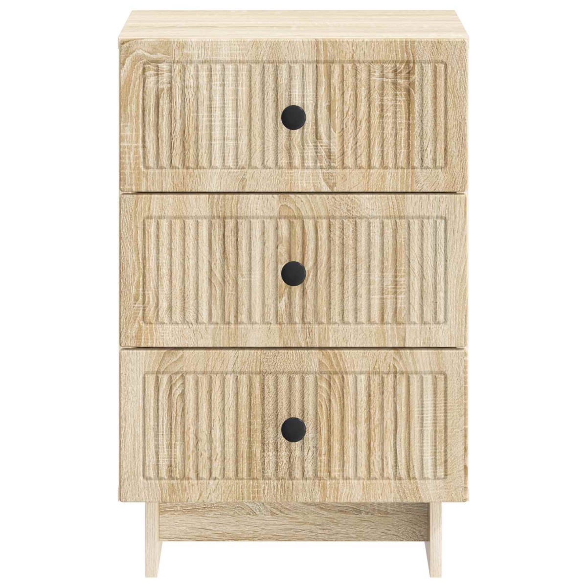 vidaXL Κομοδίνο Sonoma Δρυς 43 x 41 x 66,5 εκ. Επεξεργασμένο Ξύλο