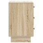 vidaXL Κομοδίνο Sonoma Δρυς 43 x 41 x 66,5 εκ. Επεξεργασμένο Ξύλο
