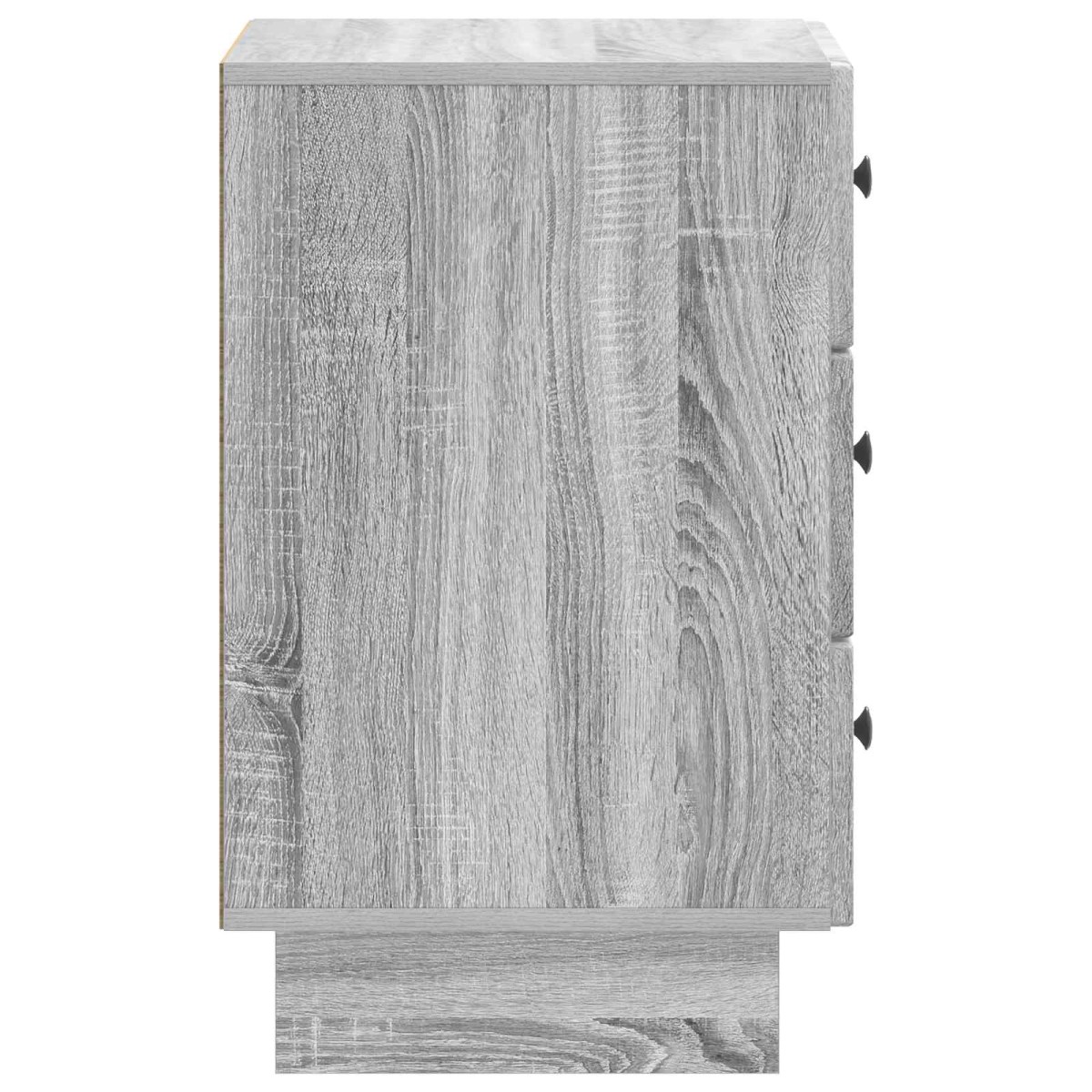 vidaXL Κομοδίνο Γκρι Sonoma 43 x 41 x 66,5 εκ. Επεξεργασμένο Ξύλο