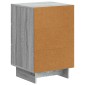 vidaXL Κομοδίνο Γκρι Sonoma 43 x 41 x 66,5 εκ. Επεξεργασμένο Ξύλο