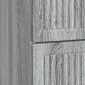vidaXL Κομοδίνο Γκρι Sonoma 43 x 41 x 66,5 εκ. Επεξεργασμένο Ξύλο