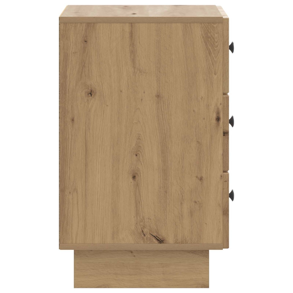 vidaXL Κομοδίνο Artisan Δρυς 43 x 41 x 66,5 εκ. Επεξεργασμένο Ξύλο