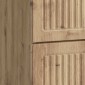 vidaXL Κομοδίνο Artisan Δρυς 43 x 41 x 66,5 εκ. Επεξεργασμένο Ξύλο