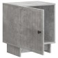 vidaXL Κομοδίνο 2 τμχ. Γκρι Σκυροδέματος 43 x 34,5 x 50 εκ