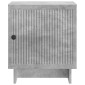vidaXL Κομοδίνο 2 τμχ. Γκρι Σκυροδέματος 43 x 34,5 x 50 εκ