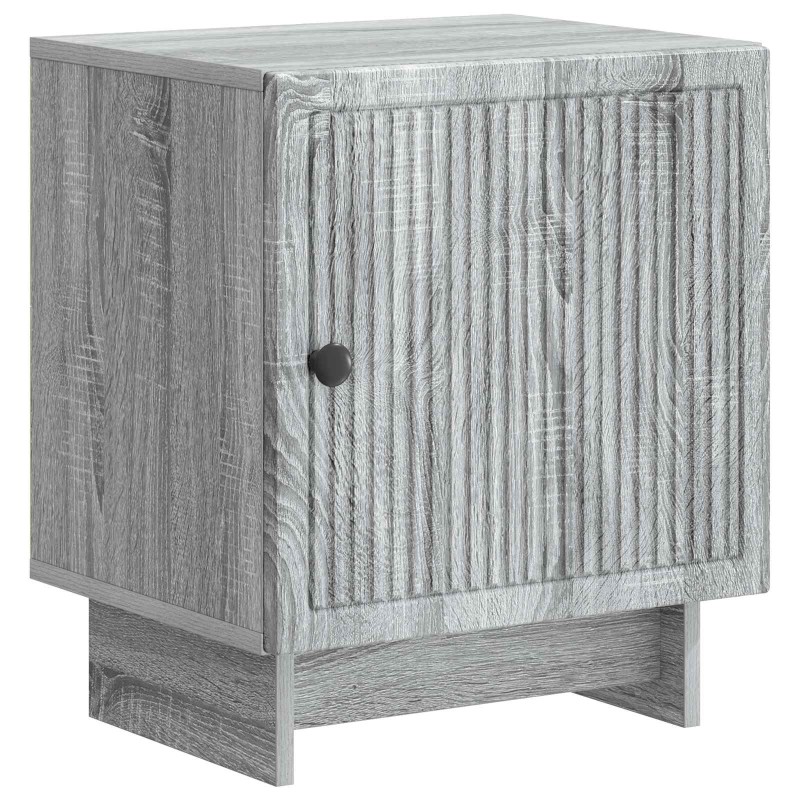 vidaXL Κομοδίνο Γκρι Sonoma 43 x 34,5 x 50 εκ Επεξεργασμένο Ξύλο