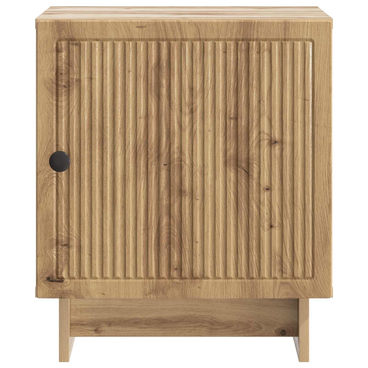 vidaXL Κομοδίνο Artisan Δρυς 43 x 34,5 x 50 εκ Επεξεργασμένο Ξύλο