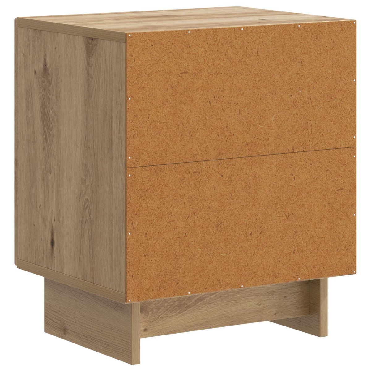 vidaXL Κομοδίνο Artisan Δρυς 43 x 34,5 x 50 εκ Επεξεργασμένο Ξύλο