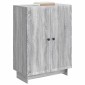 vidaXL Πλαϊνό γραφείο Γκρι Sonoma 66 x 34,5 x 90 εκ Επεξεργασμένο Ξύλο