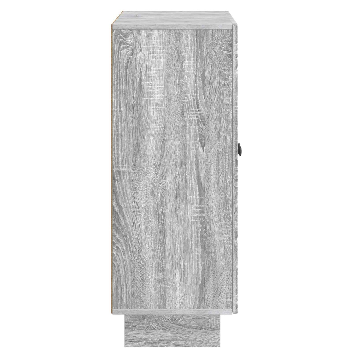 vidaXL Πλαϊνό γραφείο Γκρι Sonoma 66 x 34,5 x 90 εκ Επεξεργασμένο Ξύλο