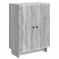 vidaXL Πλαϊνό γραφείο Γκρι Sonoma 66 x 34,5 x 90 εκ Επεξεργασμένο Ξύλο