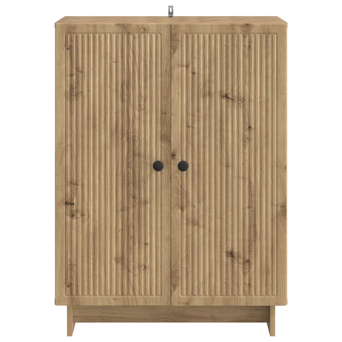 vidaXL Πλαϊνό γραφείο Artisan Δρυς 66 x 34,5 x 90 εκ