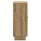 vidaXL Πλαϊνό γραφείο Artisan Δρυς 66 x 34,5 x 90 εκ