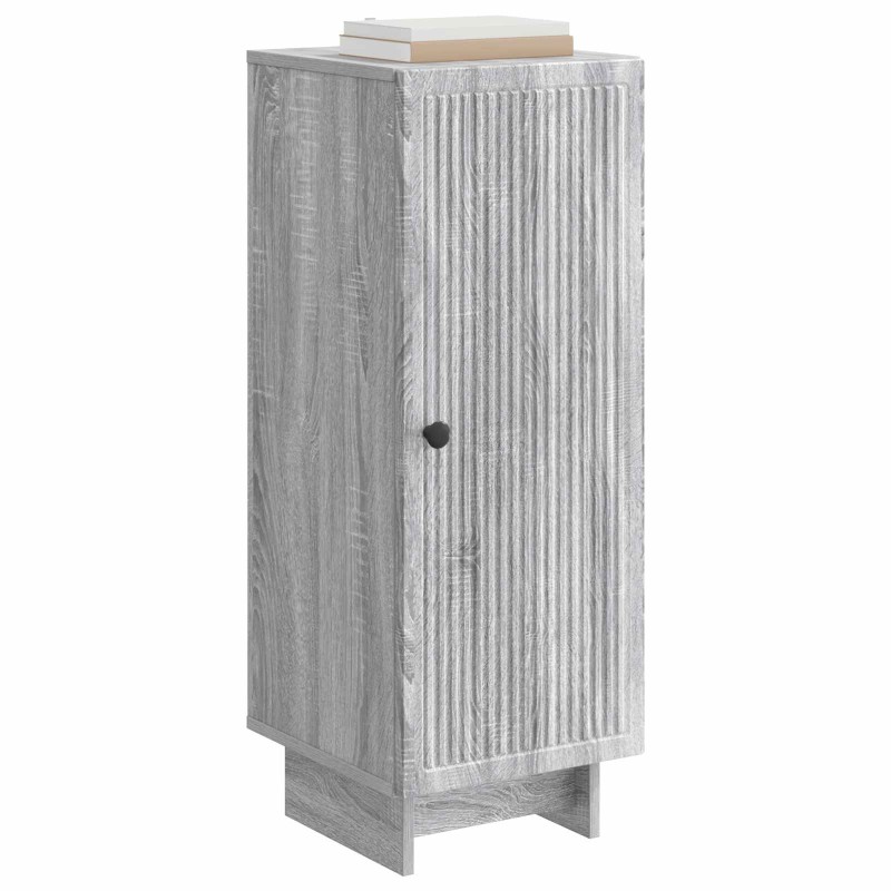 vidaXL Πλαϊνό γραφείο Γκρι Sonoma 33 x 34,5 x 90 εκ Επεξεργασμένο Ξύλο
