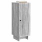 vidaXL Πλαϊνό γραφείο Γκρι Sonoma 33 x 34,5 x 90 εκ Επεξεργασμένο Ξύλο
