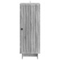 vidaXL Πλαϊνό γραφείο Γκρι Sonoma 33 x 34,5 x 90 εκ Επεξεργασμένο Ξύλο