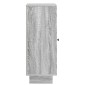 vidaXL Πλαϊνό γραφείο Γκρι Sonoma 33 x 34,5 x 90 εκ Επεξεργασμένο Ξύλο