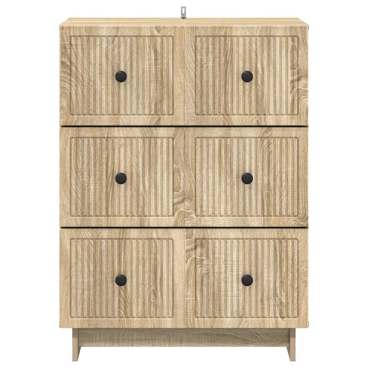 vidaXL Ντουλάπι με Συρτάρια Sonoma Δρυς 66 x 34,5 x 90 εκ