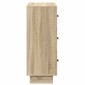 vidaXL Ντουλάπι με Συρτάρια Sonoma Δρυς 66 x 34,5 x 90 εκ