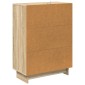 vidaXL Ντουλάπι με Συρτάρια Sonoma Δρυς 66 x 34,5 x 90 εκ