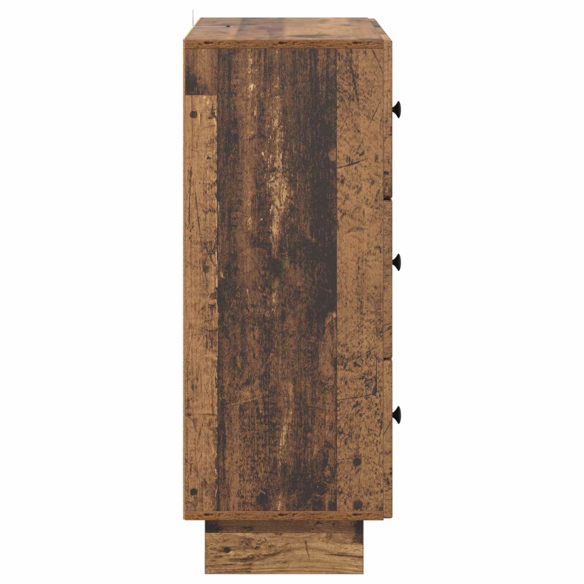 vidaXL Ντουλάπι με Συρτάρια Παλαιωμένο ξύλο 66 x 34,5 x 90 εκ