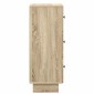 vidaXL Ντουλάπι με Συρτάρια Sonoma Δρυς 33 x 34,5 x 90 εκ