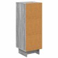 vidaXL Ντουλάπι με Συρτάρια Γκρι Sonoma 33 x 34,5 x 90 εκ