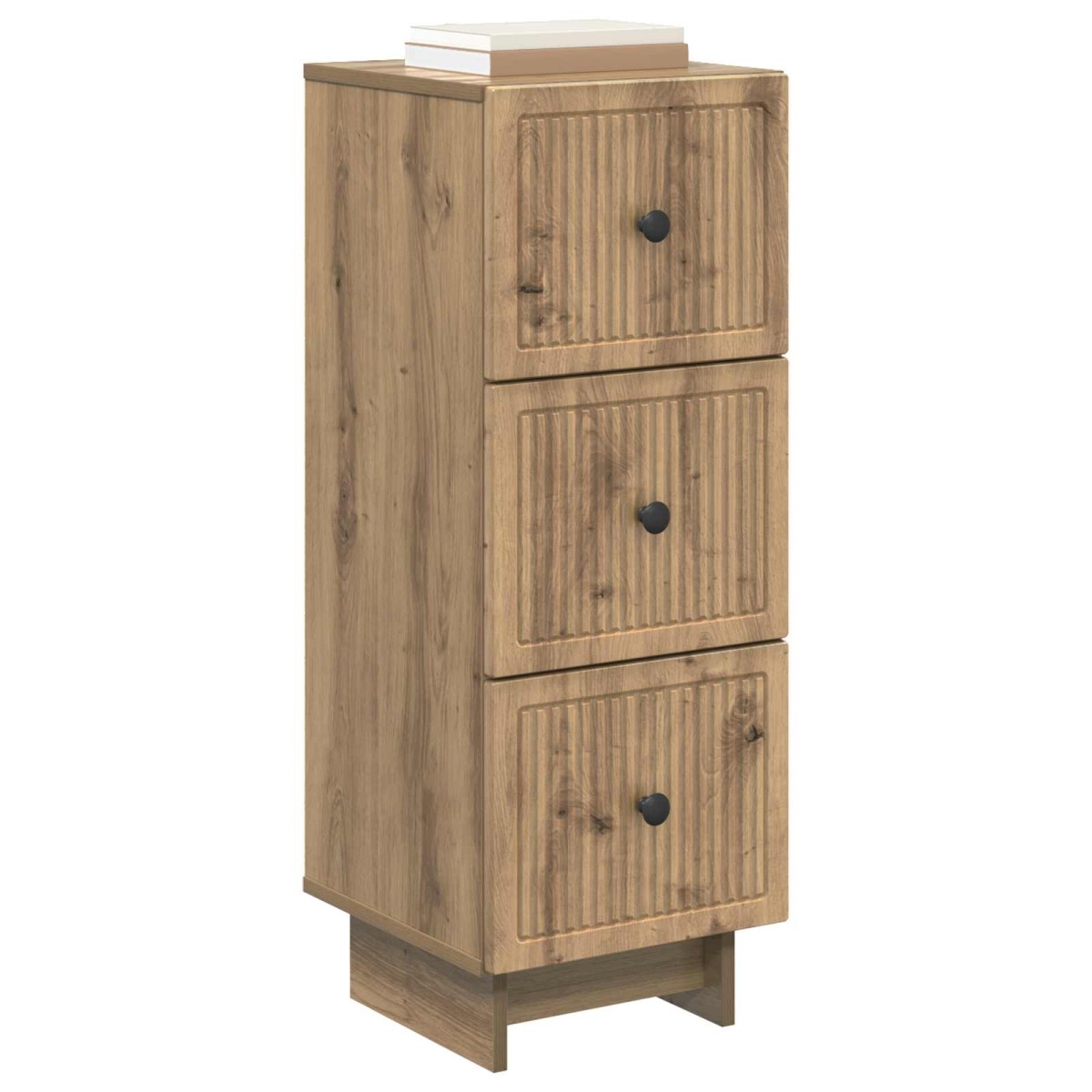 vidaXL Ντουλάπι με Συρτάρια 33 x 34,5 x 90 εκ Επεξεργασμένο Ξύλο