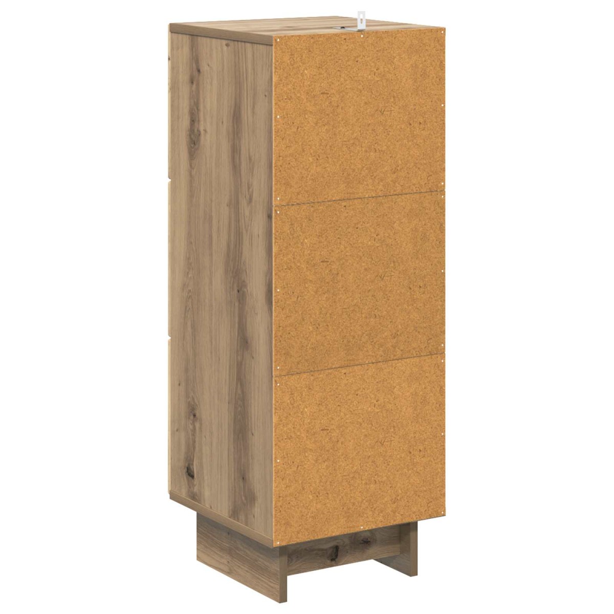 vidaXL Ντουλάπι με Συρτάρια 33 x 34,5 x 90 εκ Επεξεργασμένο Ξύλο