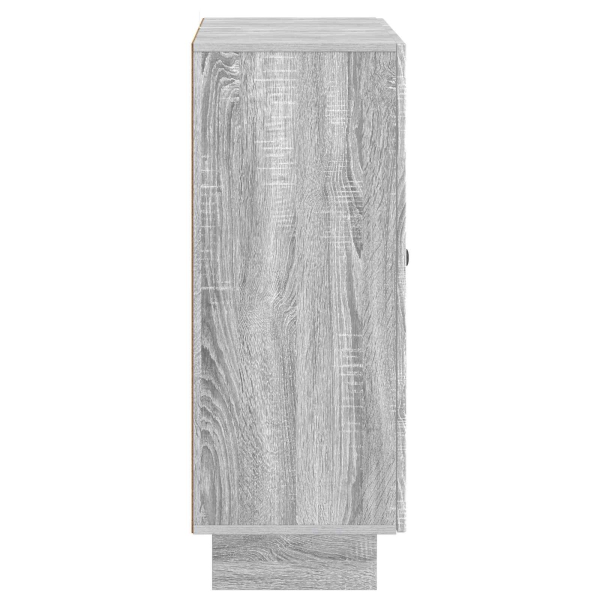vidaXL Πλαϊνό γραφείο Γκρι Sonoma 66 x 34,5 x 90 εκ Επεξεργασμένο Ξύλο