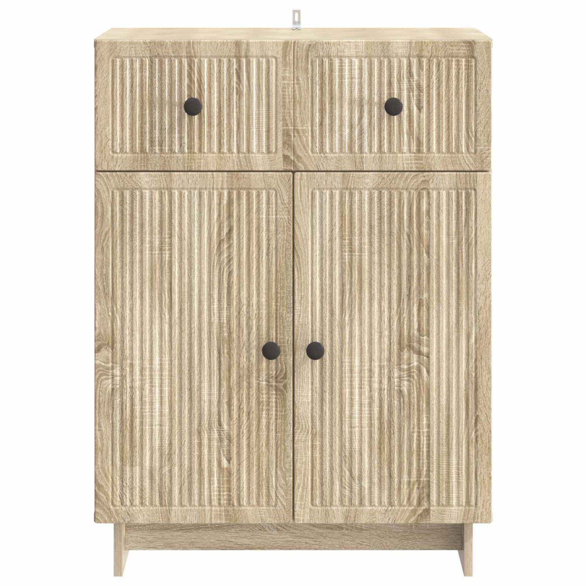 vidaXL Πλαϊνό γραφείο Sonoma Δρυς 66 x 34,5 x 90 εκ Επεξεργασμένο Ξύλο