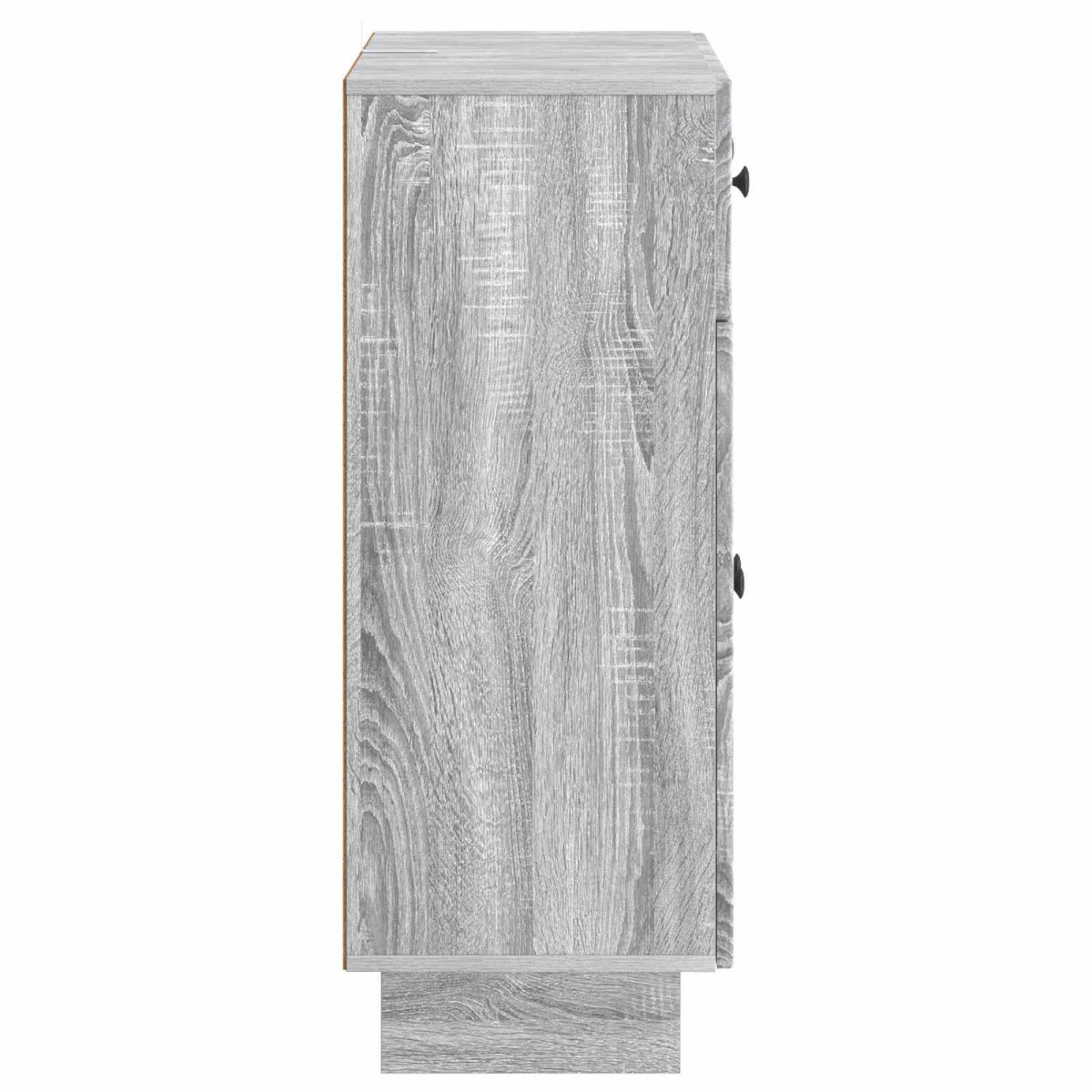 vidaXL Πλαϊνό γραφείο Γκρι Sonoma 66 x 34,5 x 90 εκ Επεξεργασμένο Ξύλο