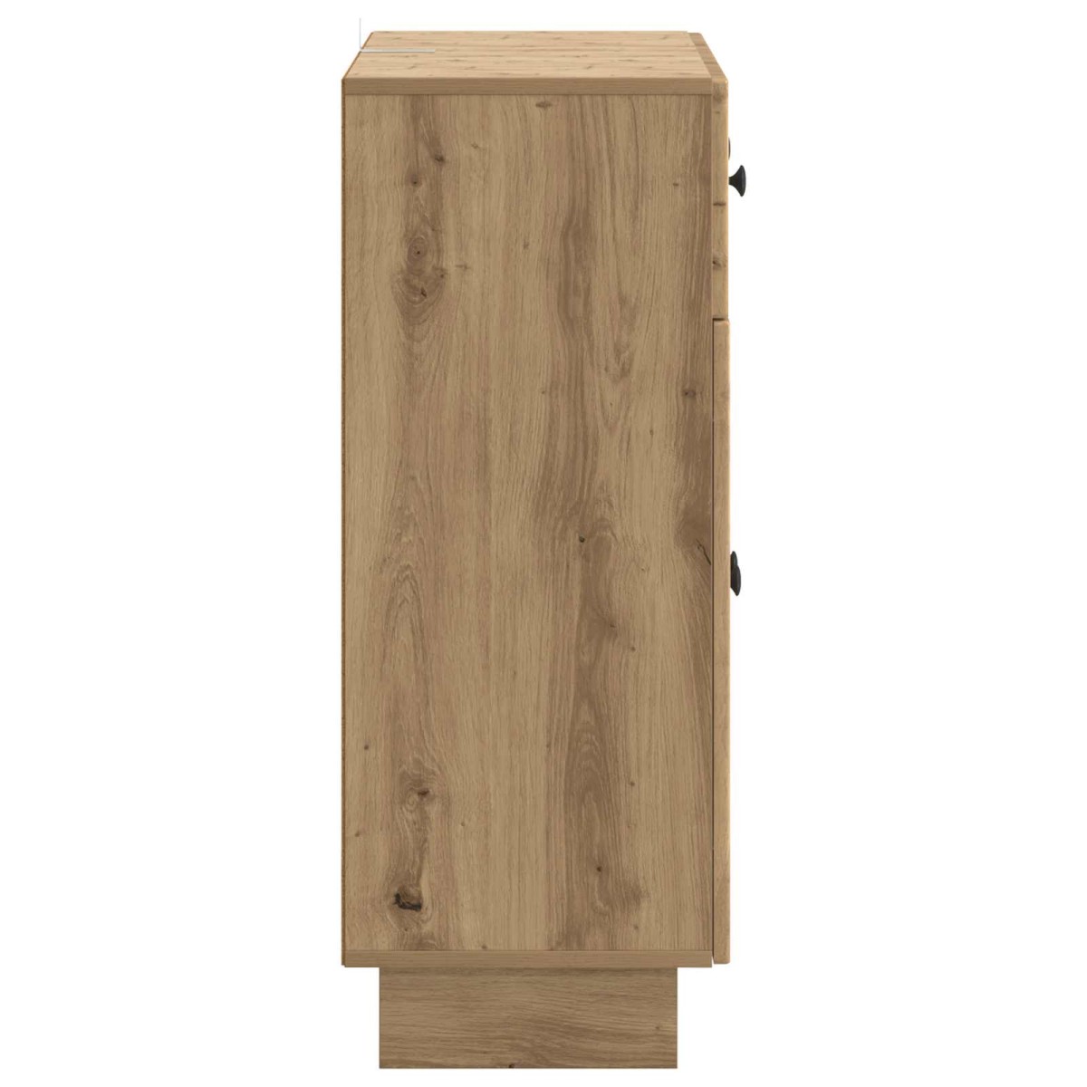 vidaXL Πλαϊνό γραφείο Artisan Δρυς 66 x 34,5 x 90 εκ