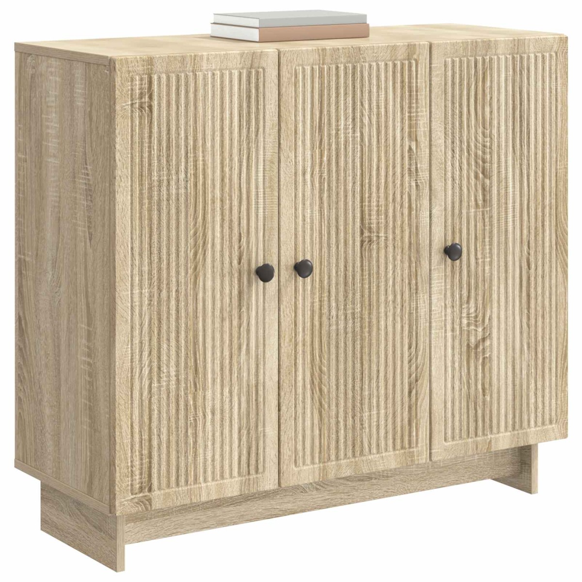 vidaXL Πλαϊνό γραφείο Sonoma Δρυς 89 x 34,5 x 80 εκ Επεξεργασμένο Ξύλο