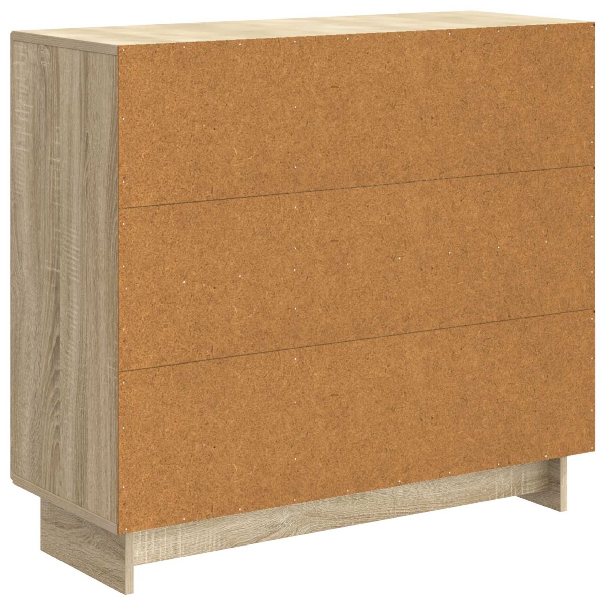 vidaXL Πλαϊνό γραφείο Sonoma Δρυς 89 x 34,5 x 80 εκ Επεξεργασμένο Ξύλο