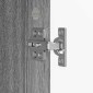 vidaXL Πλαϊνό γραφείο Γκρι Sonoma 89 x 34,5 x 80 εκ Επεξεργασμένο Ξύλο