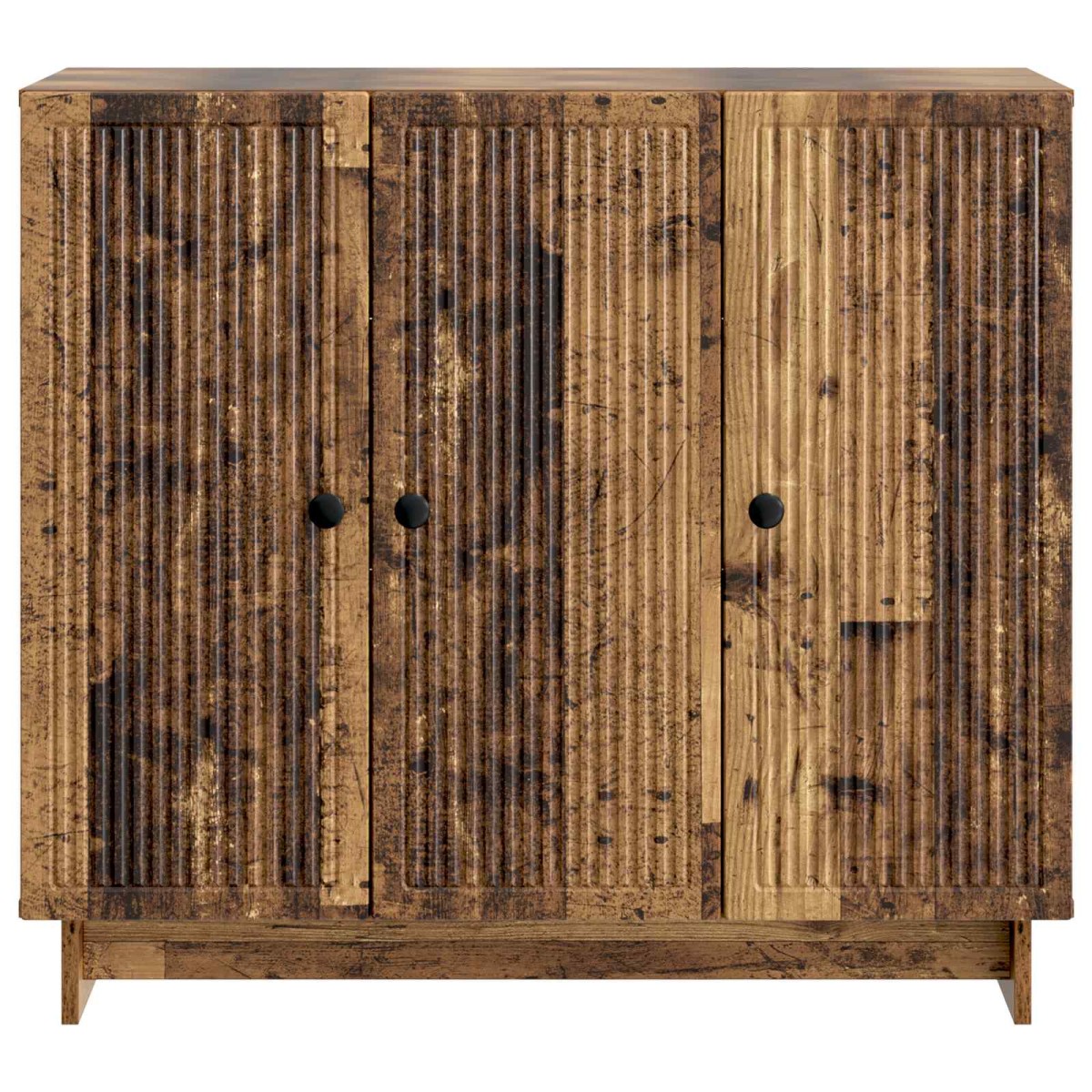 vidaXL Πλαϊνό γραφείο Παλαιωμένο ξύλο 89 x 34,5 x 80 εκ