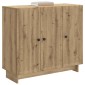 vidaXL Πλαϊνό γραφείο Artisan Δρυς 89 x 34,5 x 80 εκ