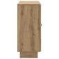 vidaXL Πλαϊνό γραφείο Artisan Δρυς 89 x 34,5 x 80 εκ
