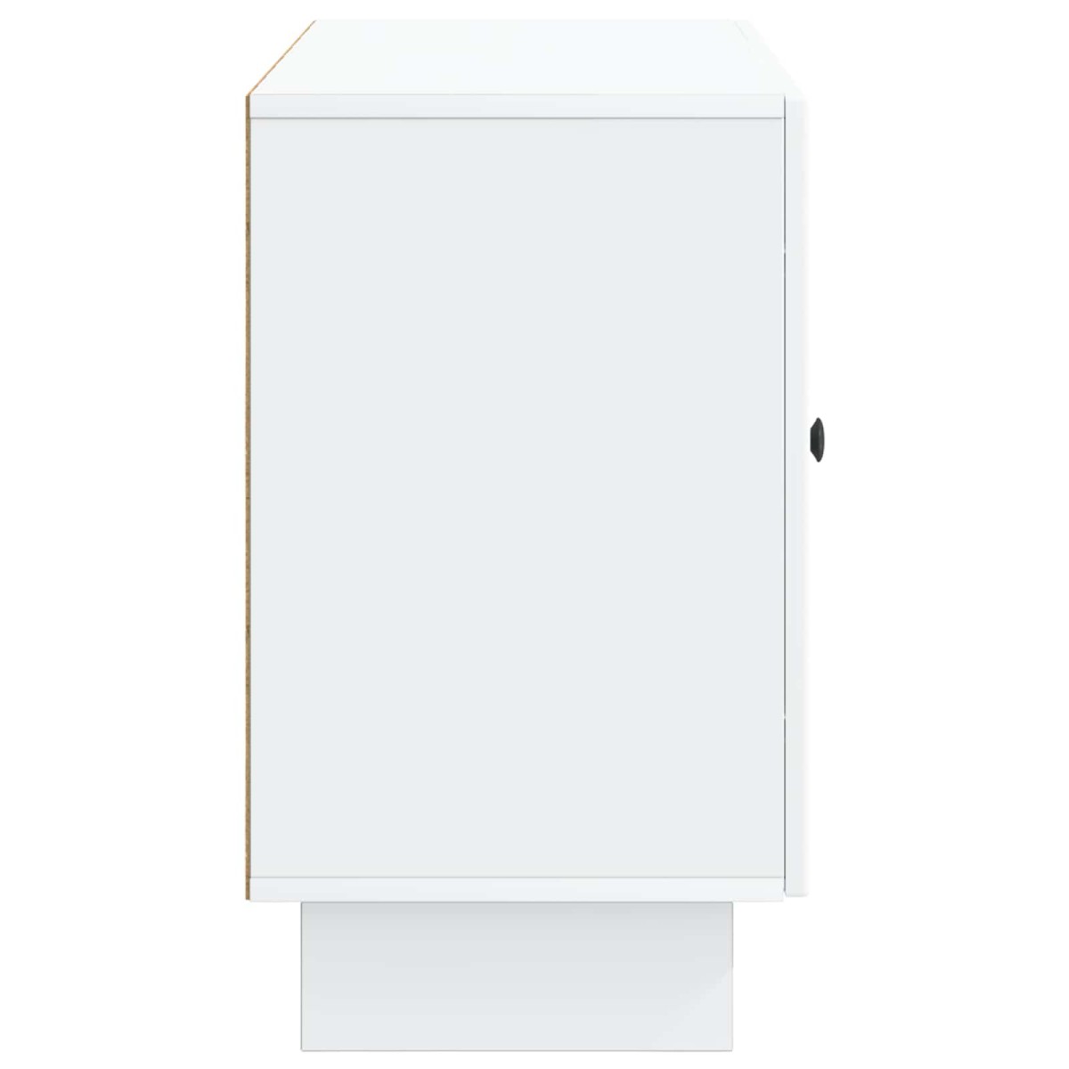 vidaXL Πλαϊνό γραφείο Λευκό 89 x 34,5 x 60 εκ. Επεξεργασμένο Ξύλο