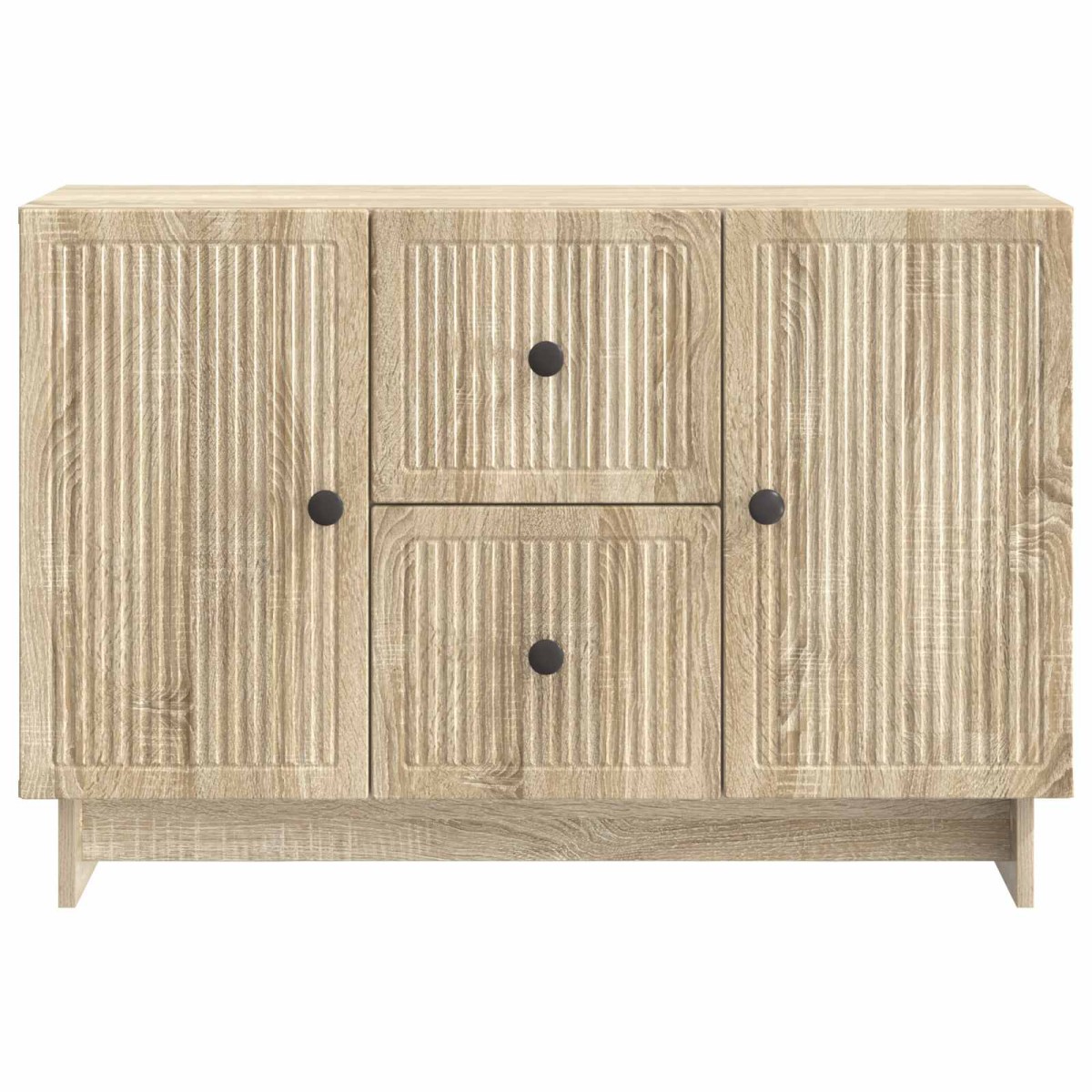 vidaXL Πλαϊνό γραφείο με συρτάρι Sonoma Δρυς 89 x 34,5 x 60 εκ.