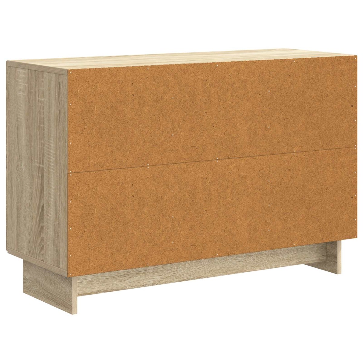 vidaXL Πλαϊνό γραφείο με συρτάρι Sonoma Δρυς 89 x 34,5 x 60 εκ.