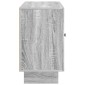 vidaXL Πλαϊνό γραφείο με συρτάρι Γκρι Sonoma 89 x 34,5 x 60 εκ.