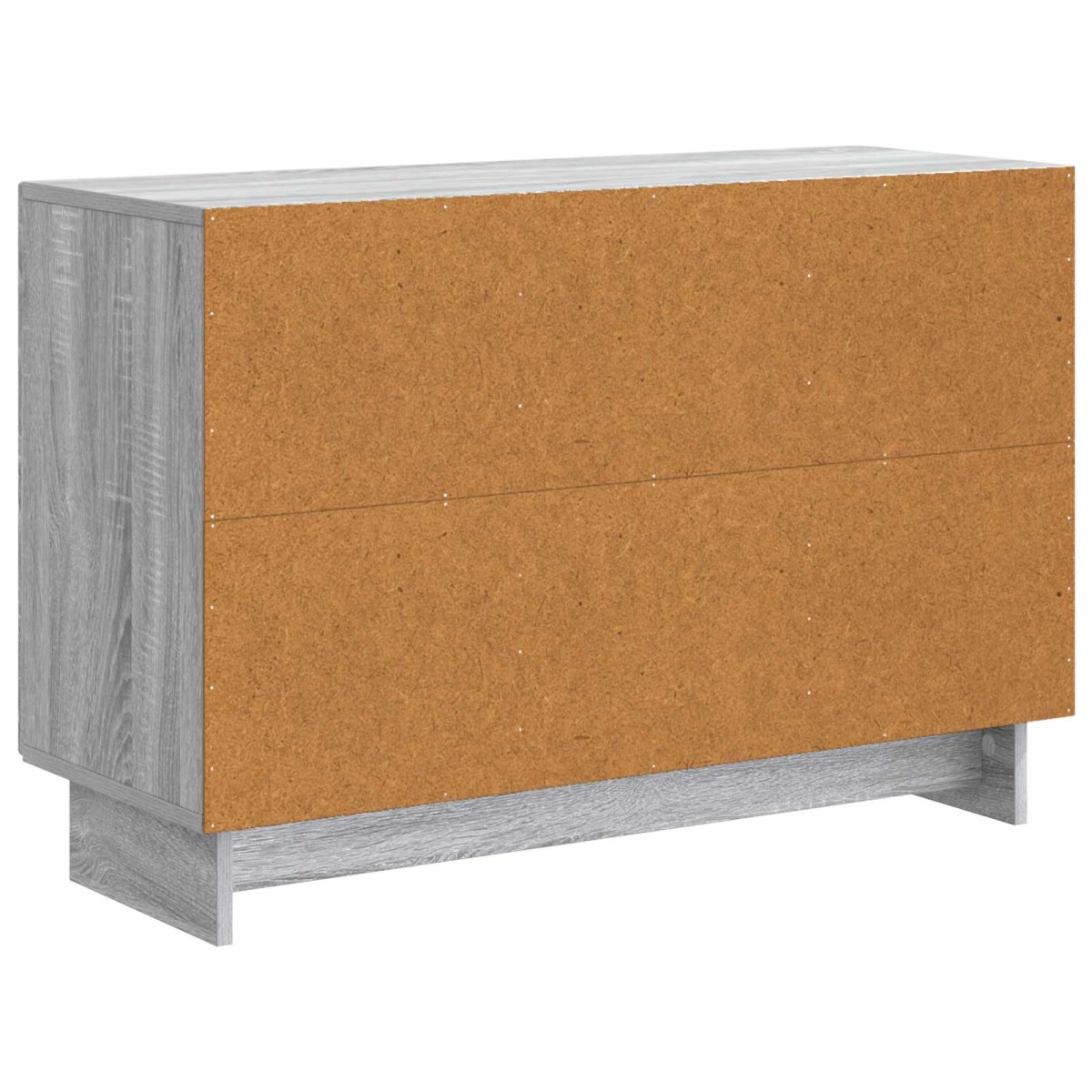 vidaXL Πλαϊνό γραφείο με συρτάρι Γκρι Sonoma 89 x 34,5 x 60 εκ.