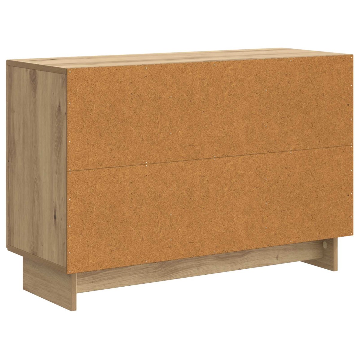 vidaXL Πλαϊνό γραφείο Artisan Δρυς 89 x 34,5 x 60 εκ.