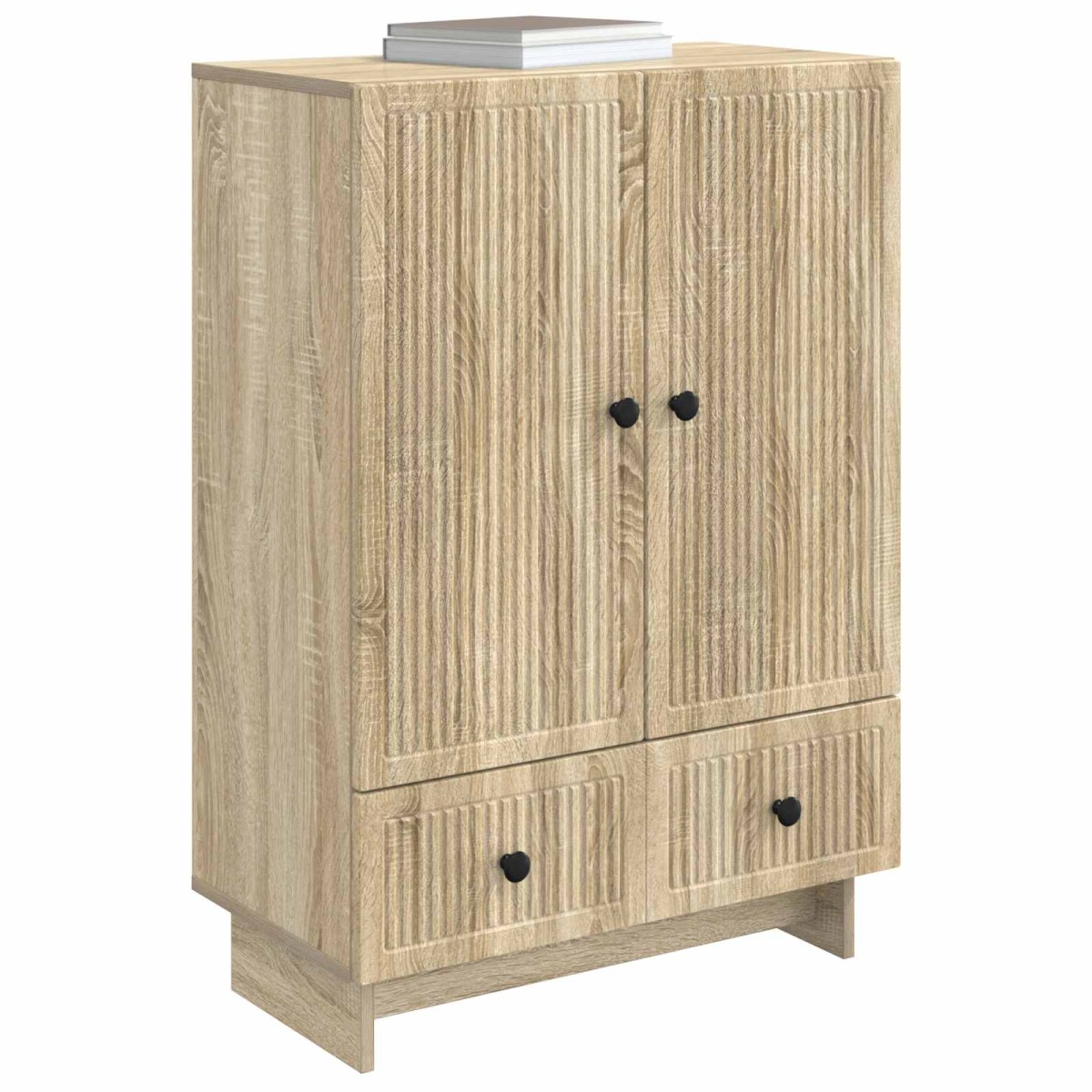 vidaXL Πλαϊνό γραφείο Δρύς Sonoma 66 x 34,5 x 95 εκ.