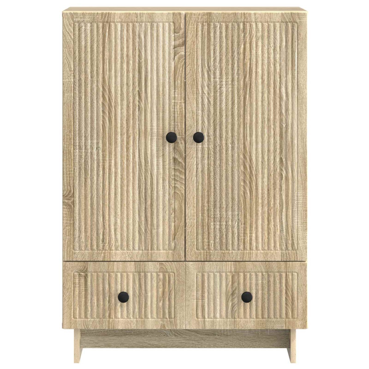 vidaXL Πλαϊνό γραφείο Δρύς Sonoma 66 x 34,5 x 95 εκ.