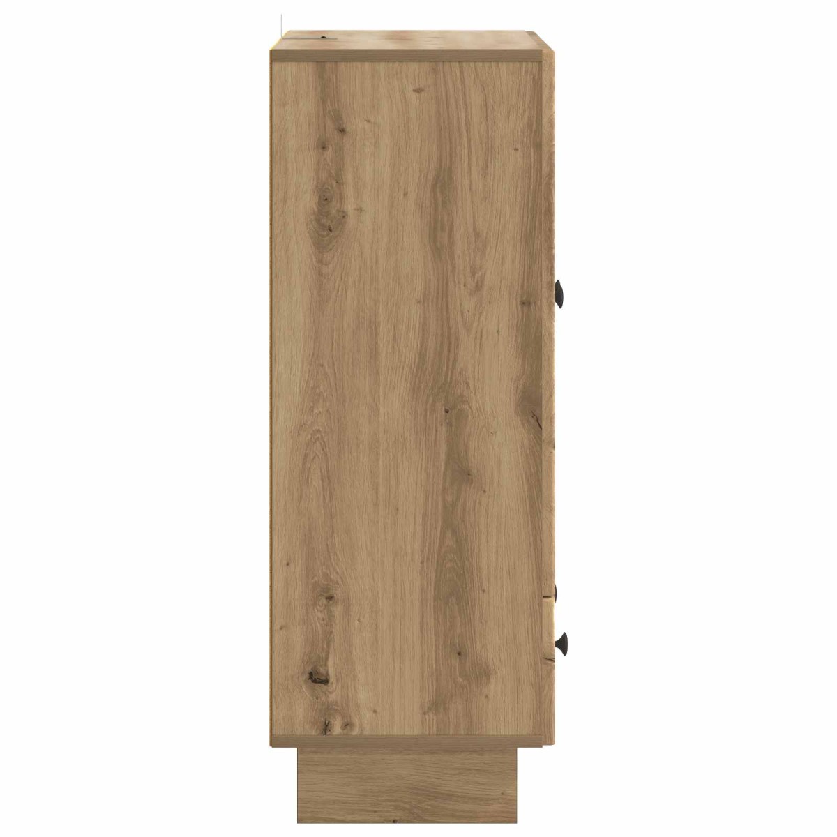 vidaXL Πλαϊνό γραφείο Τεχνίτικη Δρυς 66 x 34,5 x 95 εκ.